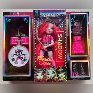 Shadow High Rainbow Vision New Series 1 Mara Pinkett Fashion Doll | Neon Shadows